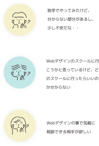 独学でやってみたけど、分からない部分があるし、少し不安だな・・