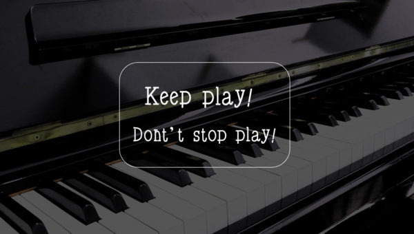 “keep play! Don’t stop play! “